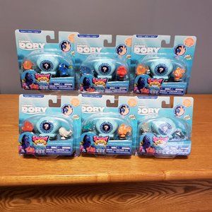 Disney Pixar Finding Dory Squishy Pops Set of 6 (3 In each pack)